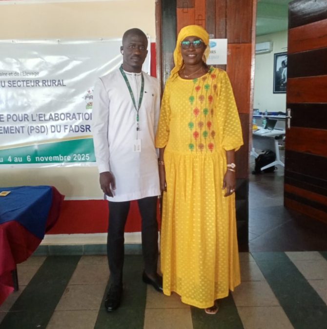 Participants à l’atelier d’élaboration du PSD du FADSR